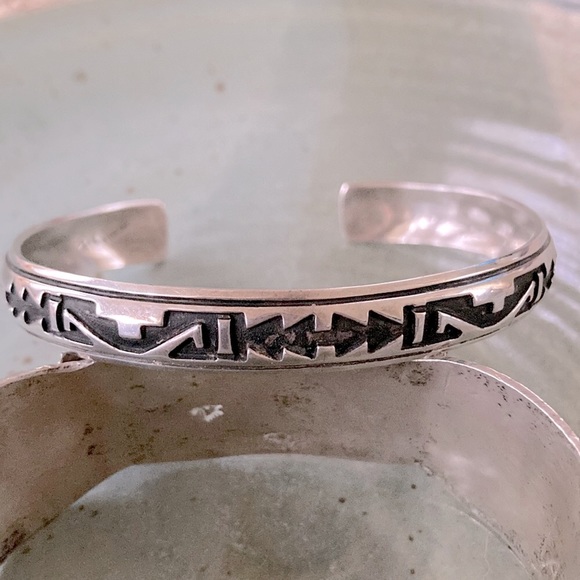 Tommy Singer (Navajo Nation) Vintage Overlay Cuff